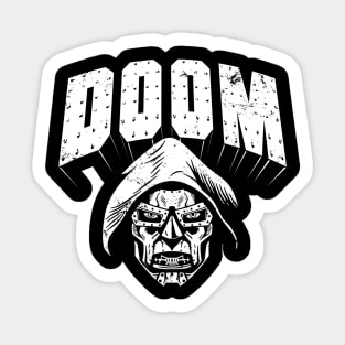 Doom! (Black Print) Sticker